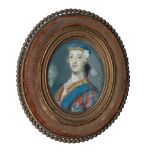 British School, 18th Century A miniature portrait of Charles Edward Stuart