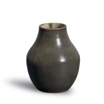 AUGUSTE DELAHERCHE (1857-1940) VASE France, c. 1900, glazed stoneware, artist's incised signatur...