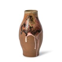 JEAN POINTU (1843-1925) VASE France, c. 1900, glazed stoneware, ink mark '.u and 41' and impress...