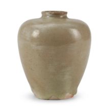 AUGUSTE DELAHERCHE (1857-1940) VASE France, c. 1900, glazed ceramic, impressed stamp mark 'Augus...