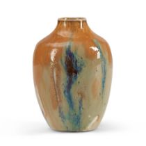 AUGUSTE DELAHERCHE (1857-1940) VASE France, c. 1915, glazed porcelain, artist's initials 'AD' an...