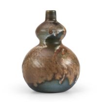 JEAN POINTU (1843-1925) DOUBLE-GOURD VASE France, c. 1910, glazed stoneware, incised mark 'Jean....