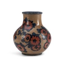 ÉMILE LENOBLE (1875-1940) VASE France, c. 1925, glazed stoneware, impressed mark, ht. 4 1/2...