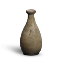 AUGUSTE DELAHERCHE (1857-1940) VASE France, c. 1900, glazed ceramic, incised artist's signature ...