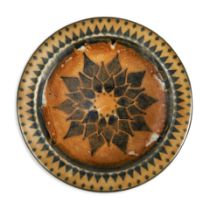 ÉMILE DECOEUR (1876-1953) DISH France, c. 1925, glazed stoneware, marked 'E Decoeur,' dia. ...