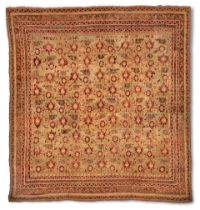 Oushak Carpet 13 ft. 1 in. x 13 ft.