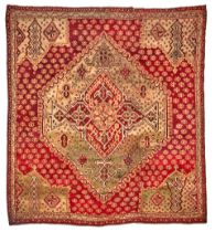 Ushak Carpet Anatolia 11 ft. x 11 ft. 5 in.