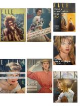ELLE. 7 numéros de entre 1945 et 1969.