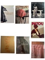 7 ouvrages sur Madeleine Vionnet, Blenciaga, Jean Patou, Lucien Lelong, Poiret.