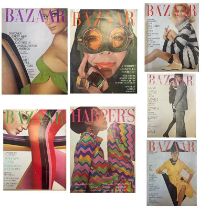 Harper's Bazaar. 7 numéros entre 1961 et 1969.