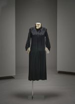 Henri Bendel New-York, collection Couture, circa 1934/1935. Robe de petit dîner en crê...