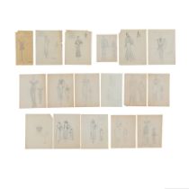 Madeleine Vionnet. 17 dessins entre 1924-1930 et été 1938.