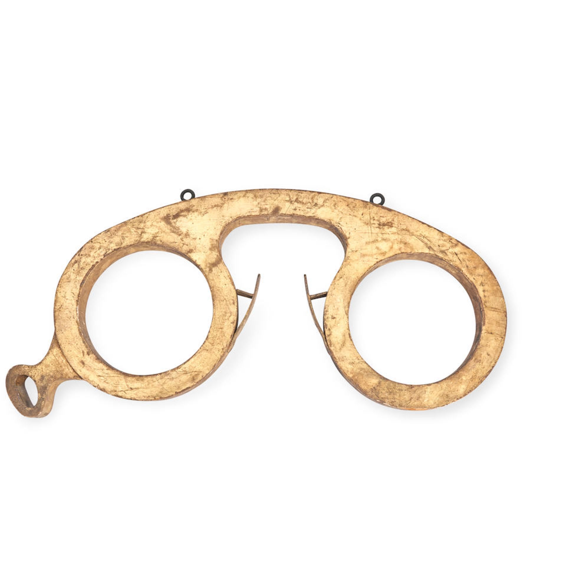 Trade Sign in the Form of Pince-Nez North America, c. 1900 Carved ...