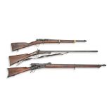 A Swiss 10.4 X 38MM Rim-Fire Vetterli 1878 Model Bolt-Action Military Rifle No. 150092, Late 19t...