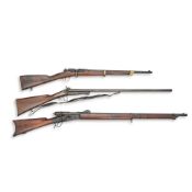 A Swiss 10.4 X 38MM Rim-Fire Vetterli 1878 Model Bolt-Action Military Rifle No. 150092, Late 19t...