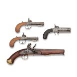 A 10-Bore Flintlock Pistol Of Light Dragoon Service Type Early 19th Century