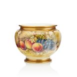 A Royal Worcester porcelain jardiniere Circa 1928