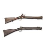 A steel-Barrelled Percussion Blunderbuss, Mid-19th Century