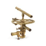 A Charot brass theodolite, French, circa 1770,