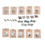 Twenty-five enamelled ERA lapel and pin badges, 1930s, ((25))