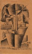 Kasimir Sevrinovitch Malevich - Perfected portrait of a constructor, 1913