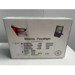 6 x Prestlite70 Watt Low Energy Floodlights, White, Metal halide