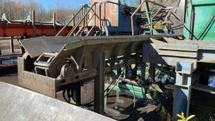 Outfeed Log Trough with Kickers