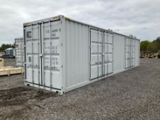 One Trip 40' High Cube 3-Door Shipping Container