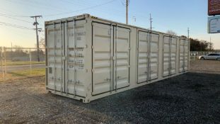 One Trip 40' High Cube Multi-Door Shipping Container