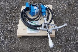 New 2 Fuel Transfer 20 GPM 12V Pump
