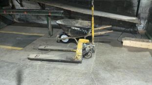 Pallet Jack and Wheelbarrow*