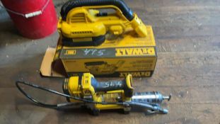Dewalt Grease Gun and vacuum Tools*