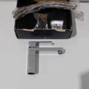 Abode Fervour Basin Monobloc Mixer Tap. Chrome. Spout Height: 151mm. Spout Length: 129mm. Bas