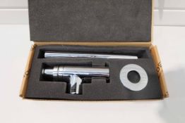 BagnoDesign Aquaeco Brass Bottle Trap. Chrome Finish. Connection: 1 1/4” X 1 1/4”. Outlet Pipe Le