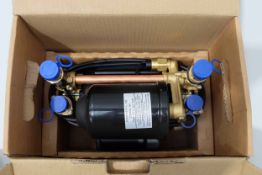 Stuart Turner MONSOON U2.0 Bar Twin Pump. Pump Type: Peripheral. Pump Control: Pressure & Flow Swi