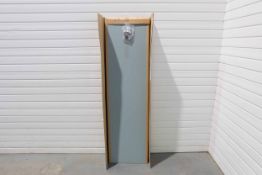 Utopia Halo Collection Bath Side Panel. Colour: Sea Green. Length 1800mm. Width 500mm.