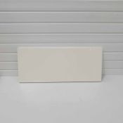 Panel. Size: 835mm x 340mm x 18mm. Colour: Off White.