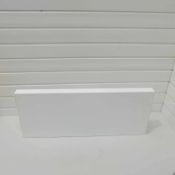 Studio 1 Line Base Side Panel. Colour: White Gloss. Size: 340mm x 835mm x 50mm Thick.