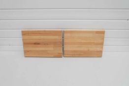 2 x Beech Chopping Boards.