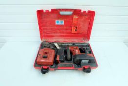 Hilti Model TE-6-A Cordless SDS Hammer Drill. In Box With Manual, Charger and 2 Batteries.