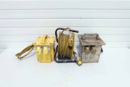 2 x 110V Transformers & 1 x 110V Extension Lead.