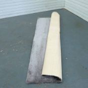 Roll End of Carpet. Grey. Size 3.95m x 2.4m Approx.