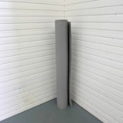 Roll End of Textured Grey Vinyl Flooring. Size 1.6m x 2.2m Approx.