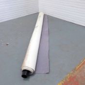 Roll End of Carpet. Purple Fleck. Size 3.9m Approx.