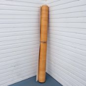 Roll End of Wood Effect Vinyl Flooring. Size 2.5m x 2m Approx.