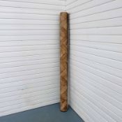 Roll End of Wood Effect Vinyl Flooring. Size 3.6m x 2m Approx.