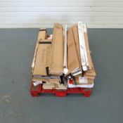 Pallet of Assorted Vinyl Tiles, Planks & Fillers. Various Colours, Sizes & Brands.