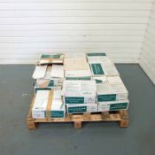 17 Boxes of Polyflex Plus Flexible Vinyl Tiles. Colour: Fawn. Size 300mm x 300mm x 2mm.
