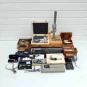Quantity of Measuring Equipment. Including Height Gauge, Micrometers, Verniers, Etc (Some Digital).
