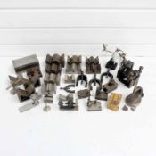Selection of Vee Blocks & Vee Block Clamps, Scriber Blocks & Micro Punch.